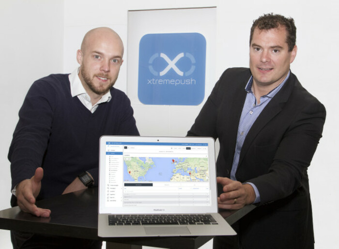 Photograph Tommy and Kevin for Press Release