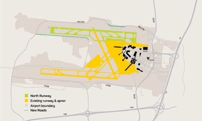 DUBLIN AIRPORT runway