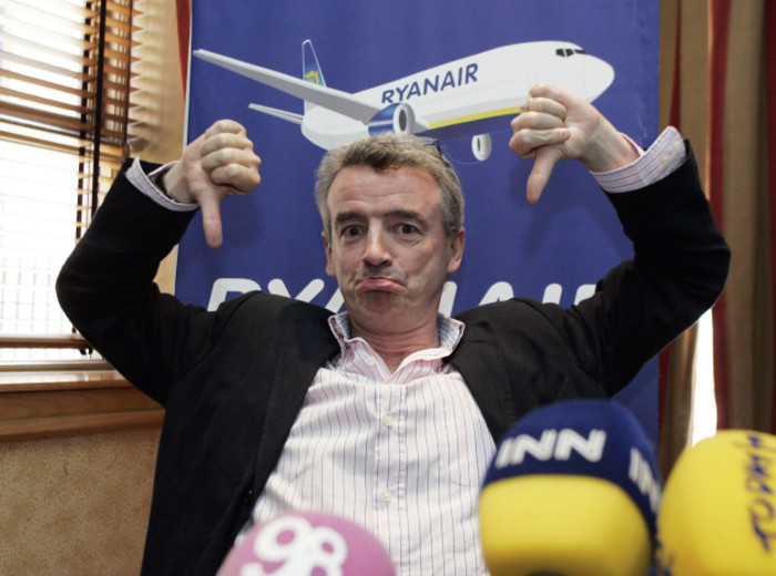 30/7/2009. Ryanair cut flights from Dublin
