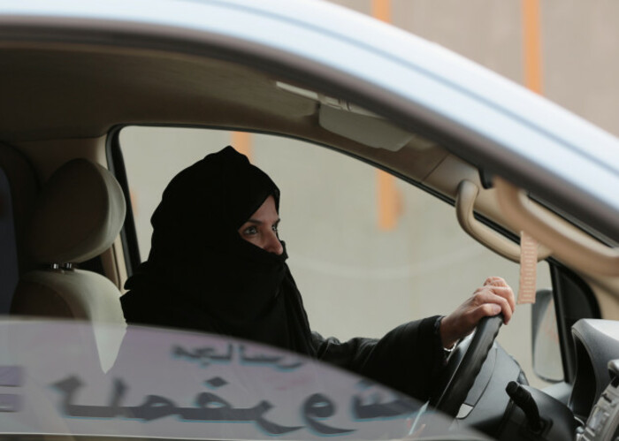 Mideast Saudi Women Driving