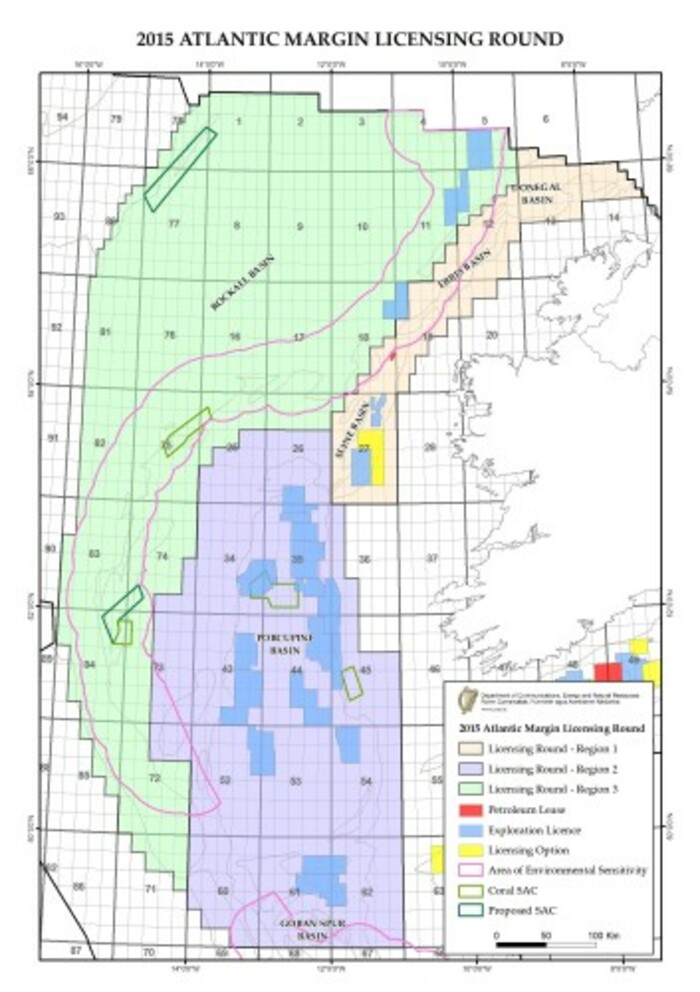 2015 Licensing Round Map