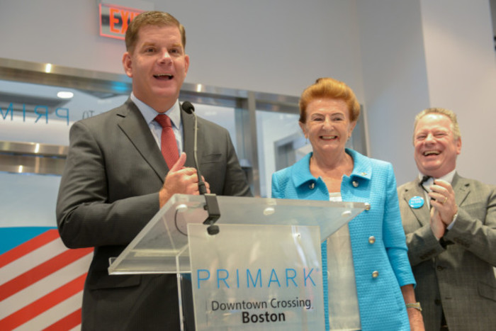 Pictured at the official opening of Primark Downto