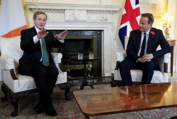 Enda Kenny visit to Downing Street