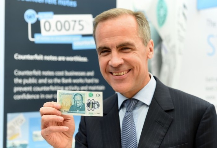 New five pound note design unveiled