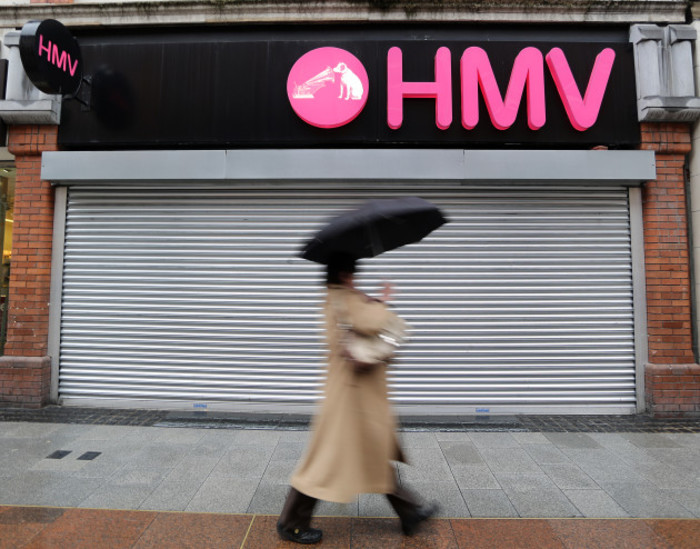 16/1/2013 HMV Shops Close Down