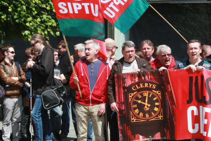 12/6/2016. Clerys One Year Anniversary Protests