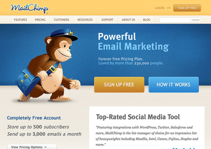 mail chimp