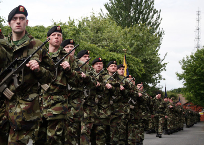 26/6/2007. Irish Army Parades