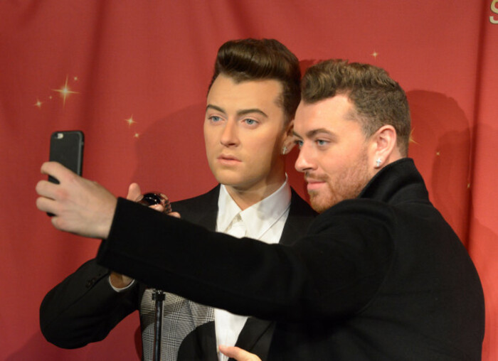 Sam Smith Waxwork Unveiling