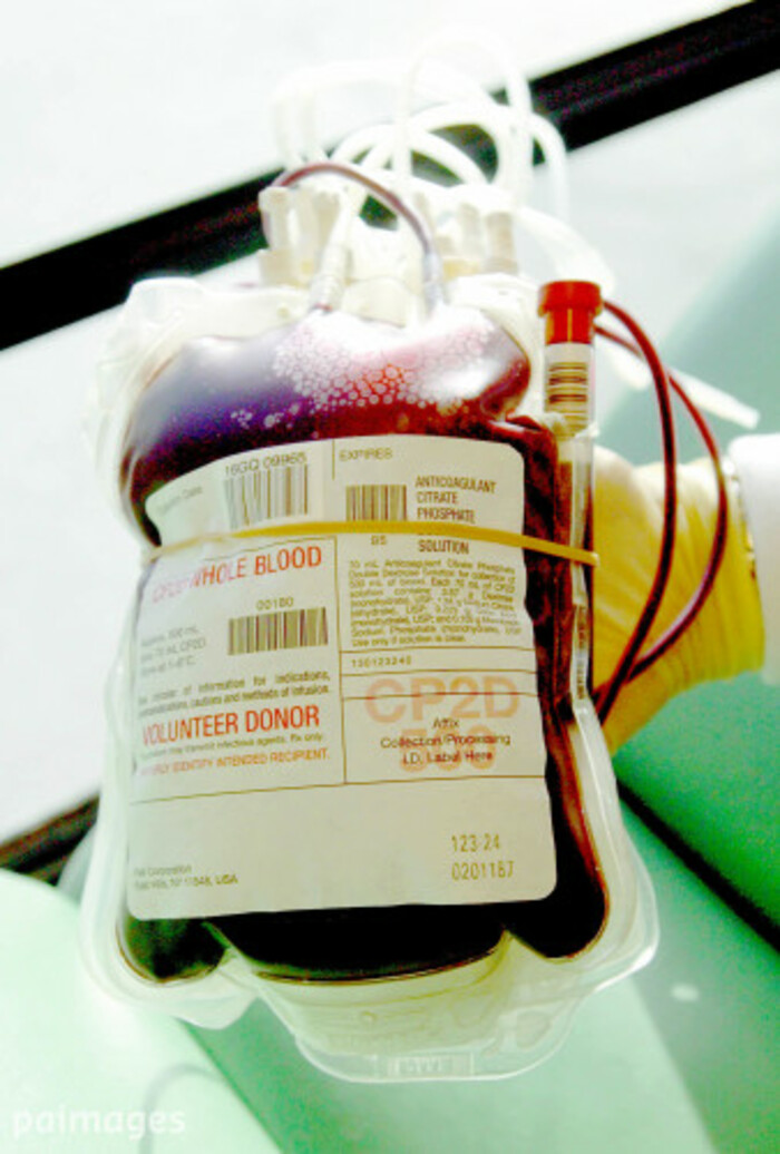 BLOOD SHORTAGE
