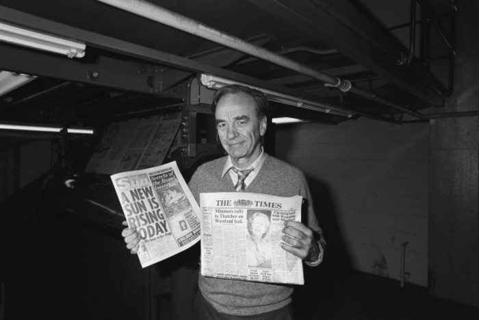 News International Print Works - Rupert Murdoch - Wapping, London