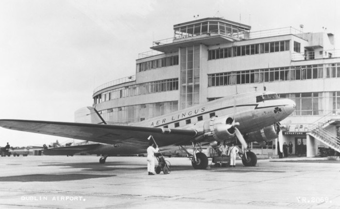 St. Albert at Dublin Airport, circa 1950