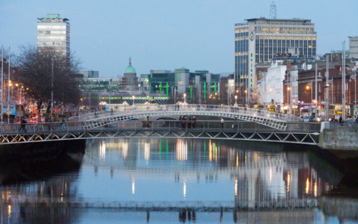 RIVER LIFFEY MARCH 2015 REF-101957