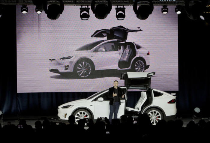 Launch Of Tesla Model X SUV Crossover - Fremont