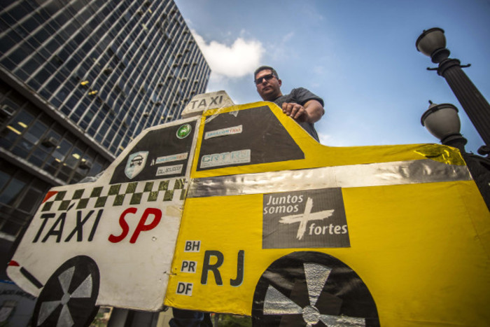 Uber Protest - Sao Paulo