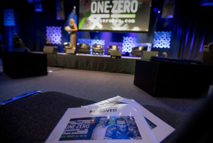 A view of the One Zero - The Sports and Tech. Conference