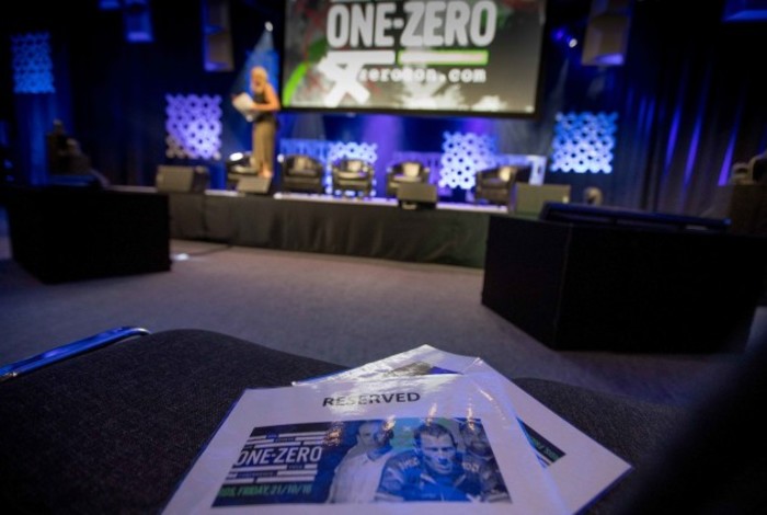 A view of the One Zero - The Sports and Tech. Conference