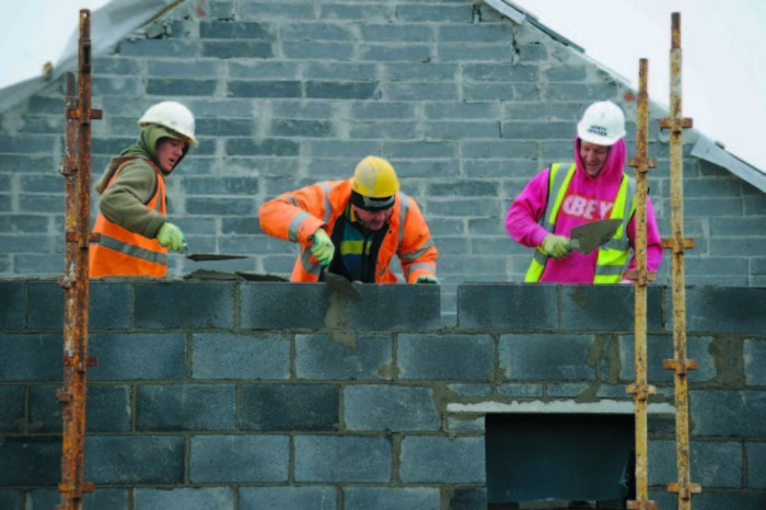 File Photo Construction activity is continuing to increase according to the latest Ulster Bank Index.