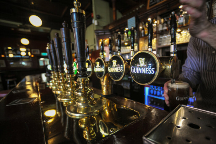 A perfect pint of Guinness in Slatterys Rathmines