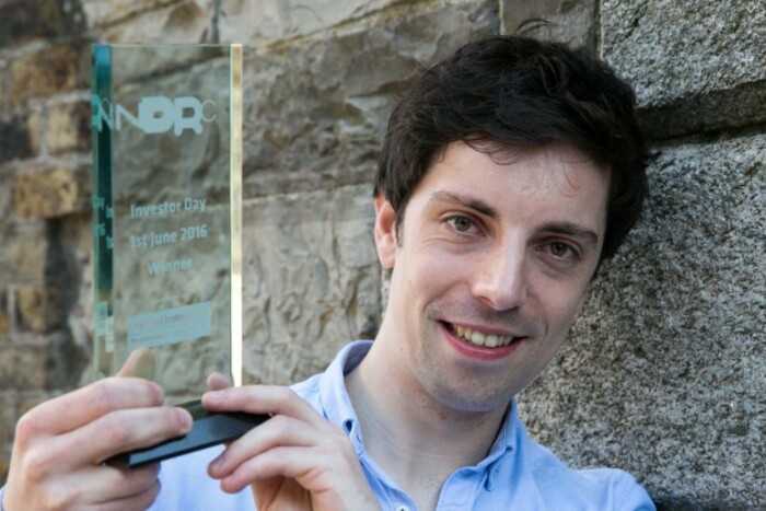 Conall Laverty of Wia wins NDRC Investor Day NDRC8