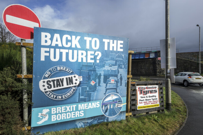 Irish-UK border in Northern Ireland