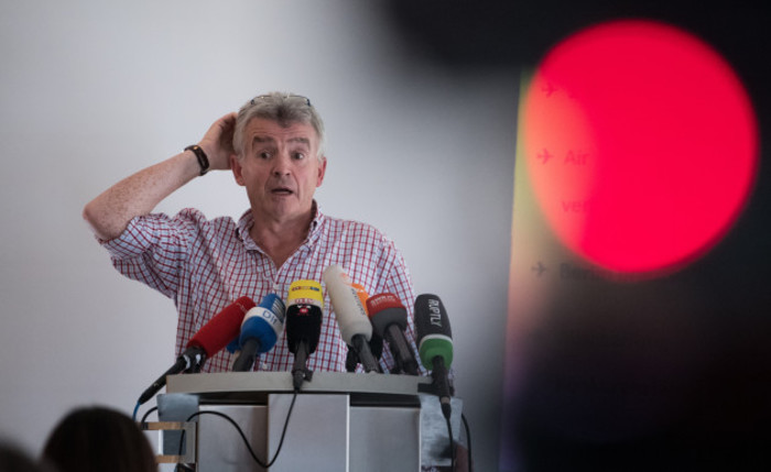 Ryanair CEO Michael O'Leary comments on Air Berlin