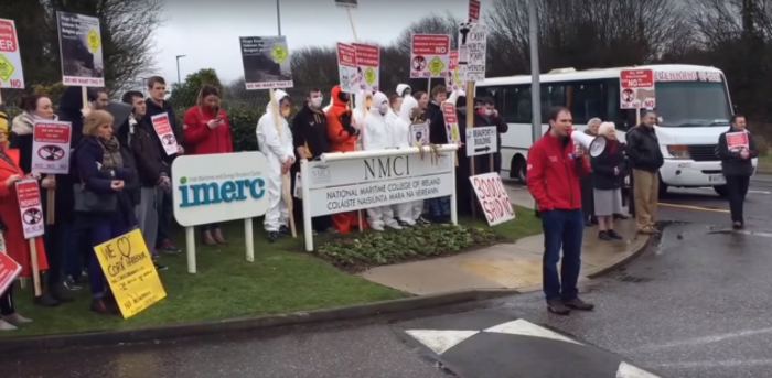 cork incinerator protest CHASE Cork Harbour Alliance for a Safe Environment Youtube
