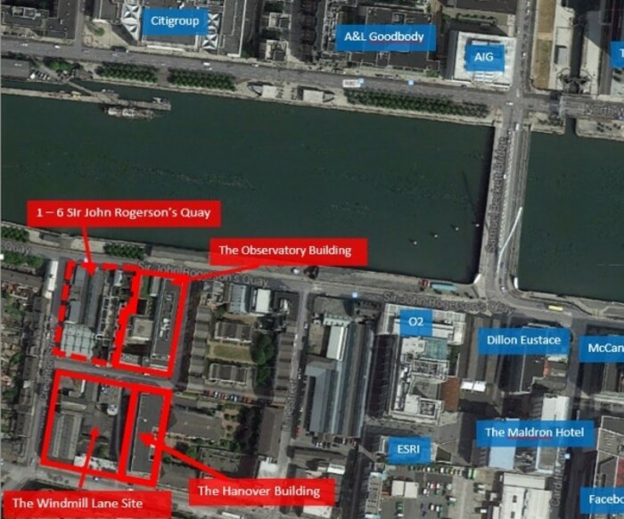 hibernia reit windmill lane site