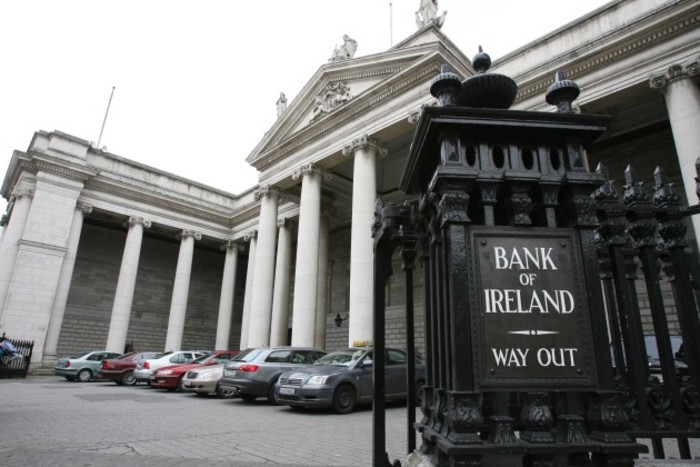 File Photo Bank of Ireland has been fined &Ucirc;3.15m by the Central Bank for breaching rules which prevent money laundering and financing of terrorists.