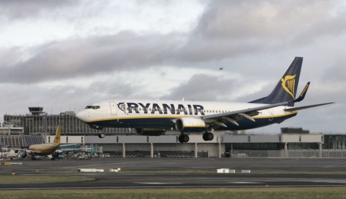 File Photo.  Ryanair passengers face a renewed threat of disruption after Dublin-based pilots voted overwhelmingly to back industrial action in a dispute over collective bargaining and negotiating rights. The move comes amid a dispute between the airline