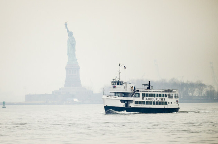 U.S.-NEW YORK-STATUE OF LIBERTY-REOPEN