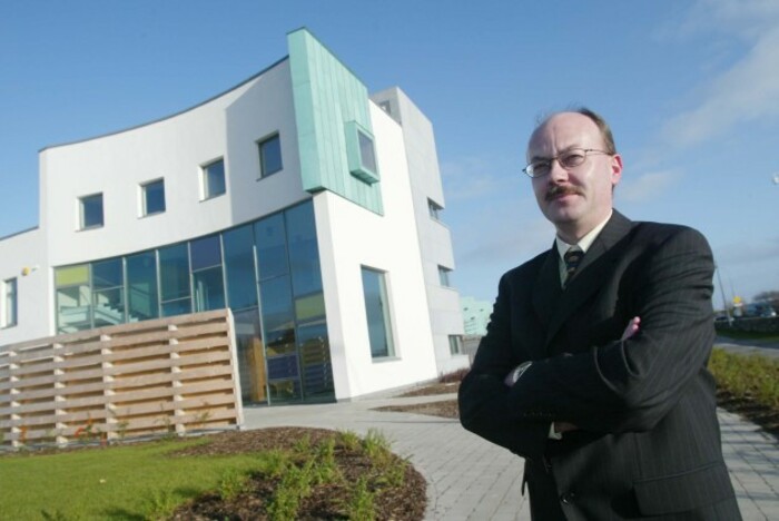 GEORGE OUTSIDE GMIT iHUB