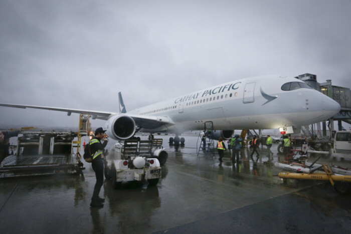 CANADA-VANCOUVER-AIRBUS-A350-900-FIRST SCHEDULED FLIGHT TO CANADA