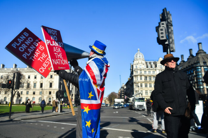 United Kingdom: Anti Brexit Demonstration in Westminster