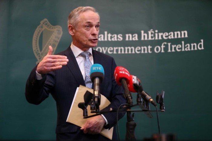 File photo the Minister for Communications Richard Bruton has said that nurses pay will only be discussed in the context of an agreement that is collectively negotiated. End.