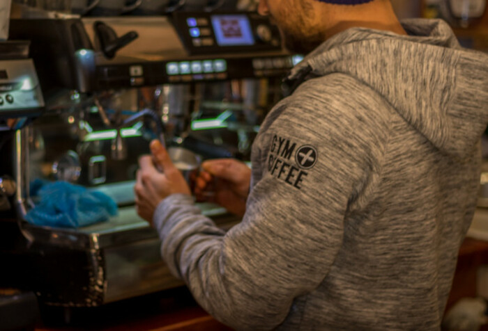 Gym+Coffee-Grey-Fleck-Hoodie-Lifestyle-Shot