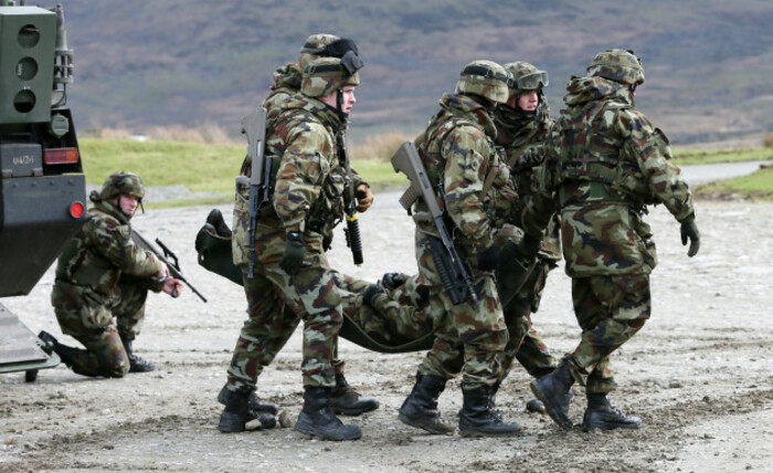 Irish Soldiers Training Missions