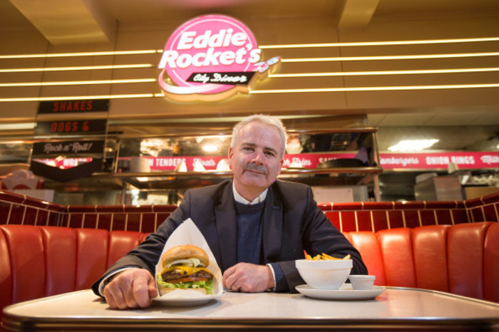 Chief executive of Eddie Rocket's Adrian Crean. Pic:Mark Condren 13.3.2019