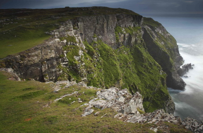 Cliffs On Inishturk Island, Wild Atlantic Way; County Mayo, Ireland