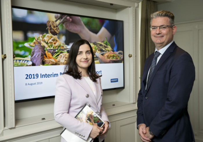 Kerry Group, the global taste &amp; nutrition and consumer foods group reports business performance for the half year ended 30 June 2019.