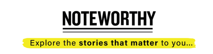 Noteworthy - Explore the stories that matter to you (Logo)