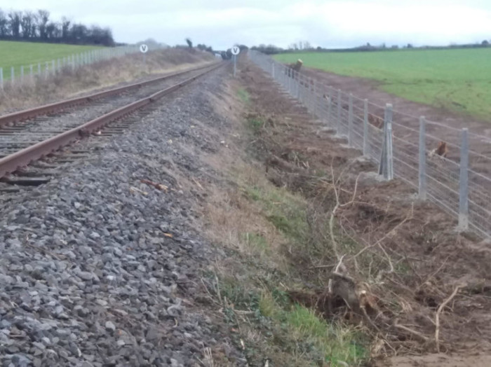 Irish Rail After hedgerow removal_SOH