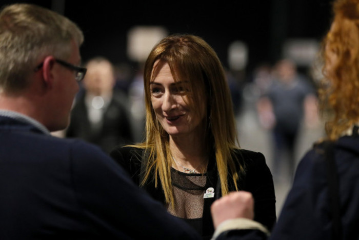 irish-independents-4-change-candidate-clare-daly-at-the-count-centre-in-the-rds-dublin-as-counting-of-votes-continues-in-the-european-elections
