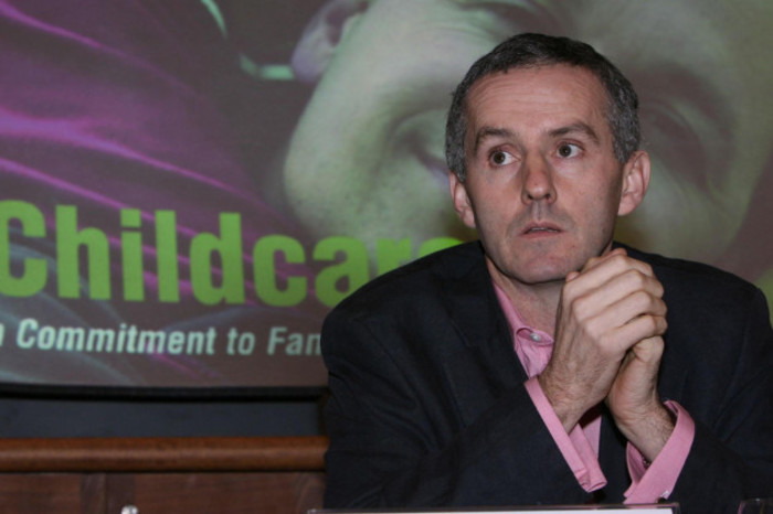 green-party-equality-spokesman-ciaran-cuffe-at-the-launch-of-the-partys-childcare-strategy-in-dublin-wednesday-november-16-2005-see-pa-story-politics-childcare-press-association-photo-photo-cred